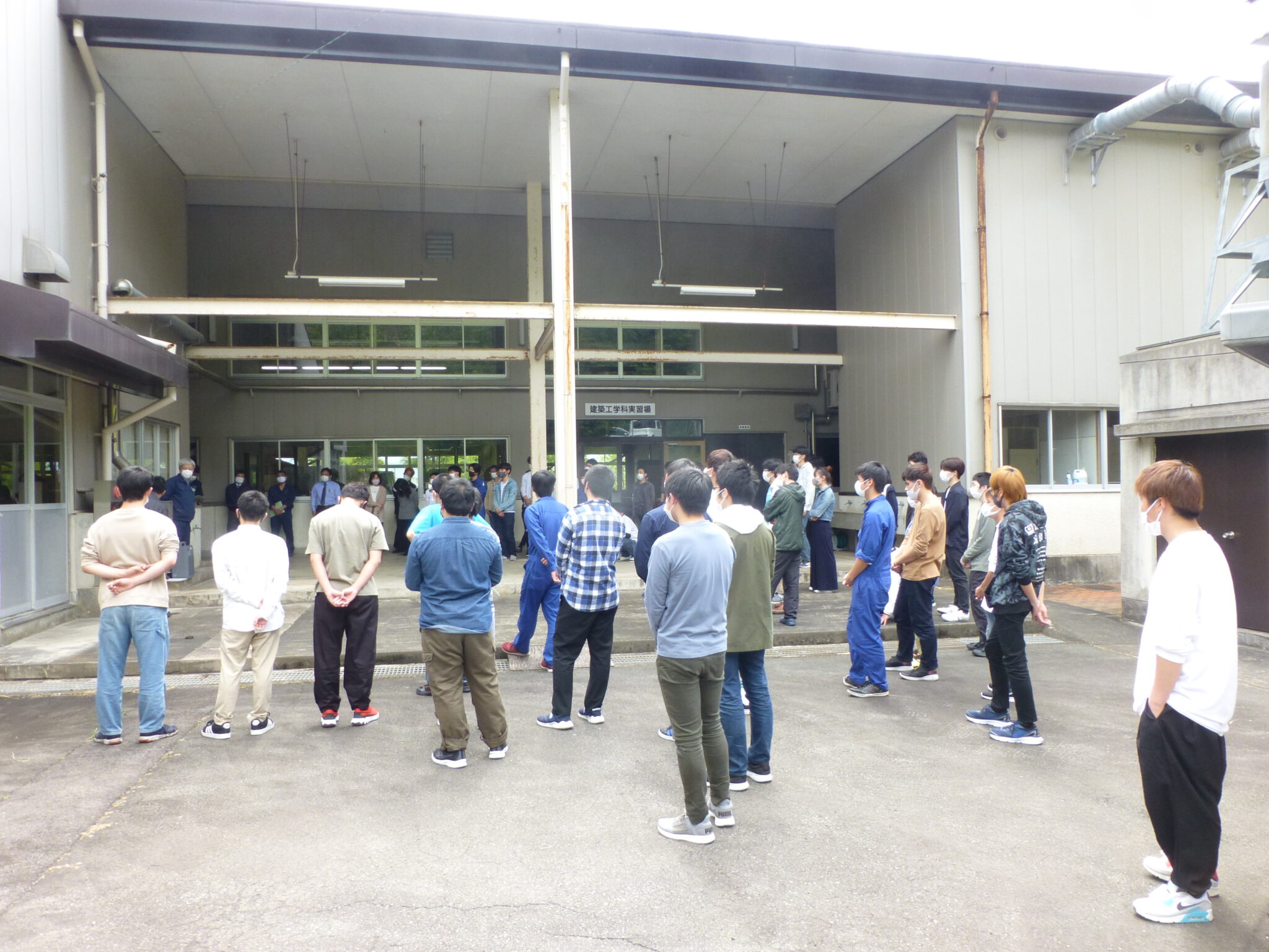 令和3年度 防災訓練を実施しました。 兵庫県立但馬技術大学校