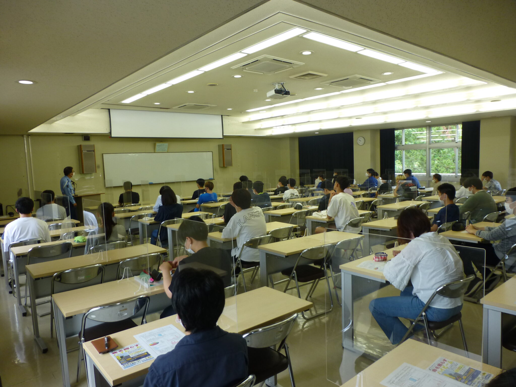 令和3年度 交通安全講話 兵庫県立但馬技術大学校